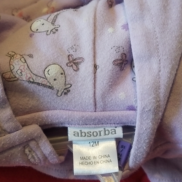 Toddler Absorba Lavender size 12 months Jacket - Picture 4 of 5